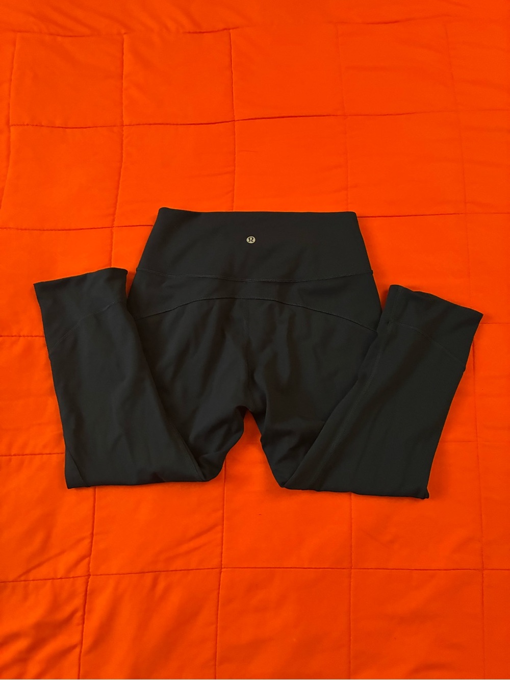 Lululemon Leggings Womens 10 Blue High Rise Athletic Activewear Gym